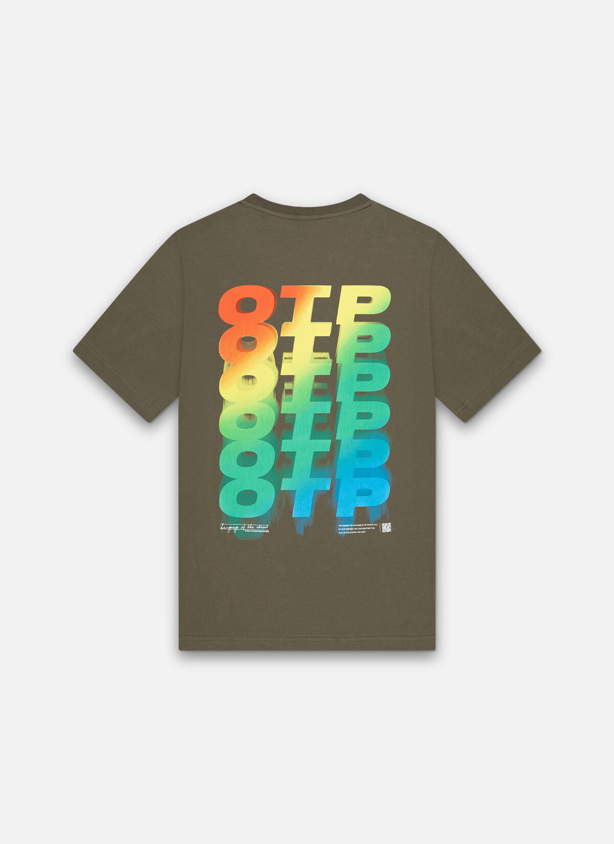 SPECTRUM SLIM FIT TEE NEW MOSS GREEN