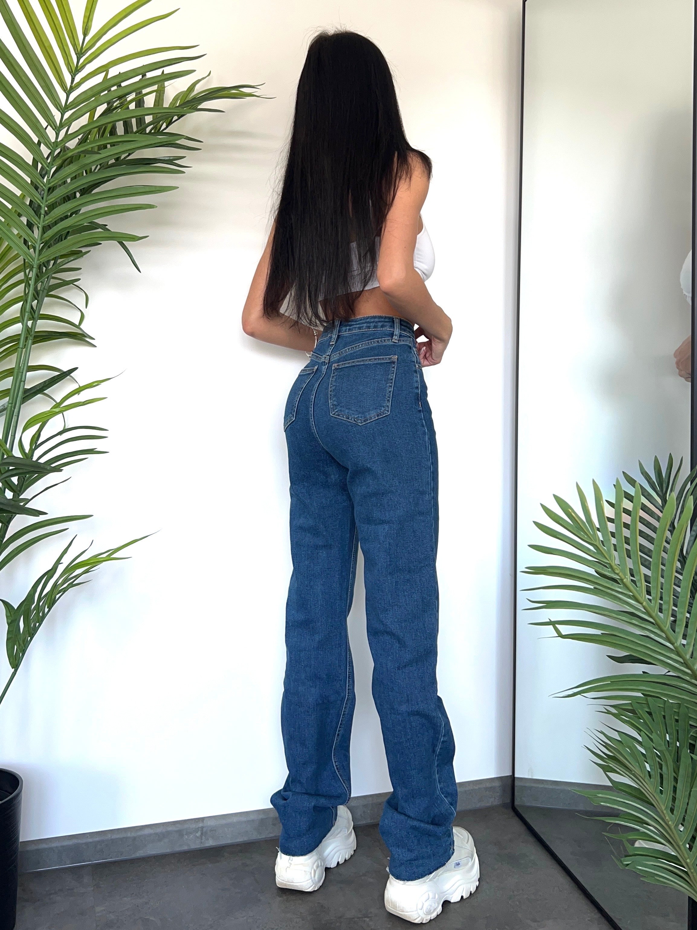Extra long straight jeans RD2657