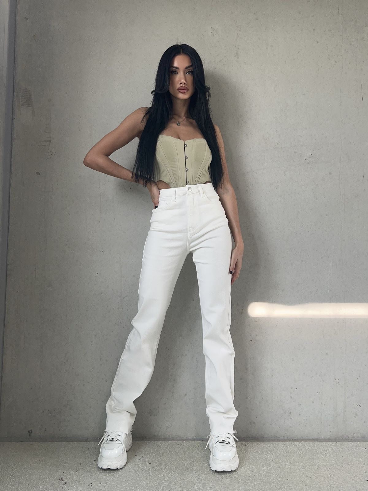 Extra long straight jeans RD2180