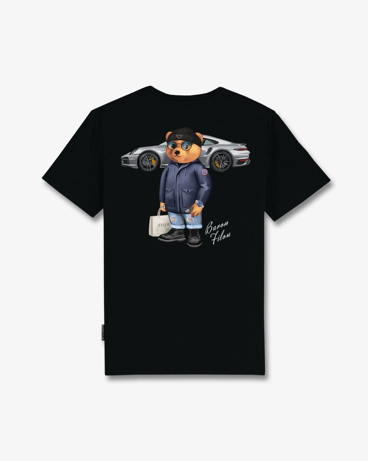 ORGANIC BACKPRINT T-SHIRT, FILOU, FILOU LXXXIX.