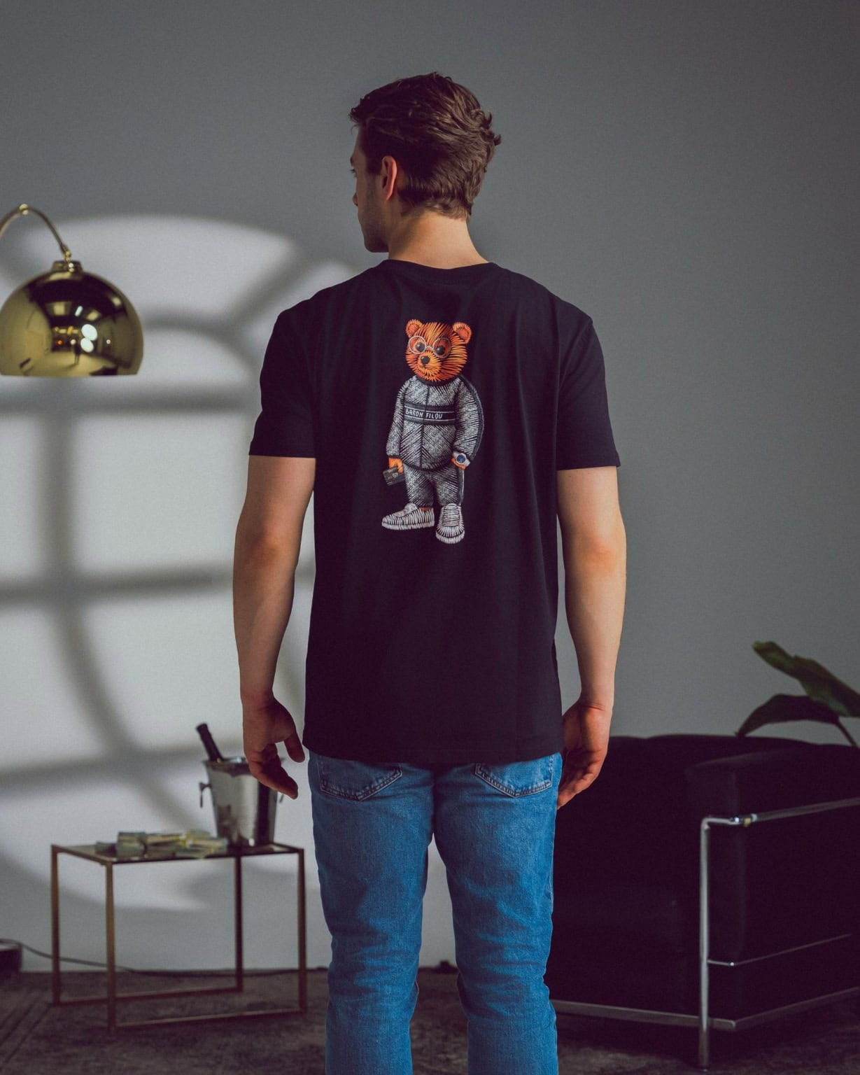 ORGANIC OVERSIZED BACKPRINT T-SHIRT, FILOU CXVII.