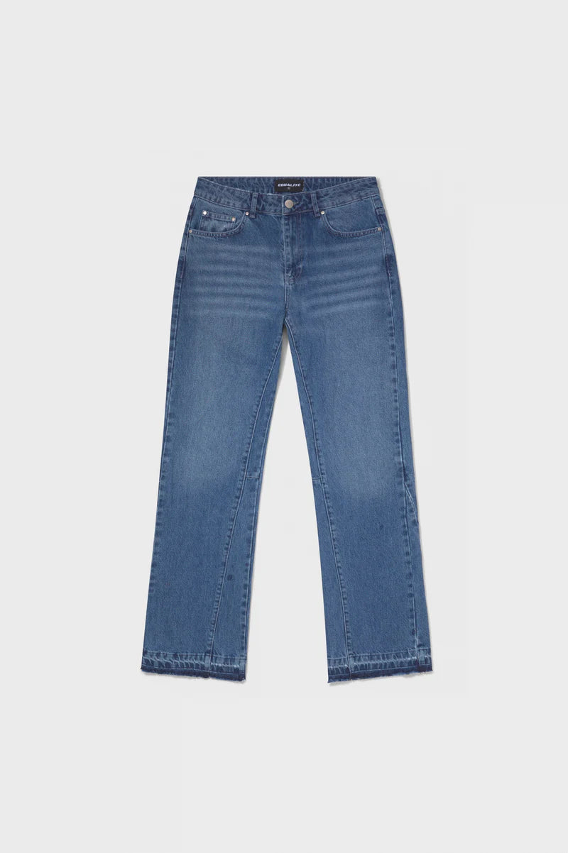 DAMIAN AUSGESTELLTE JEANS BLAU