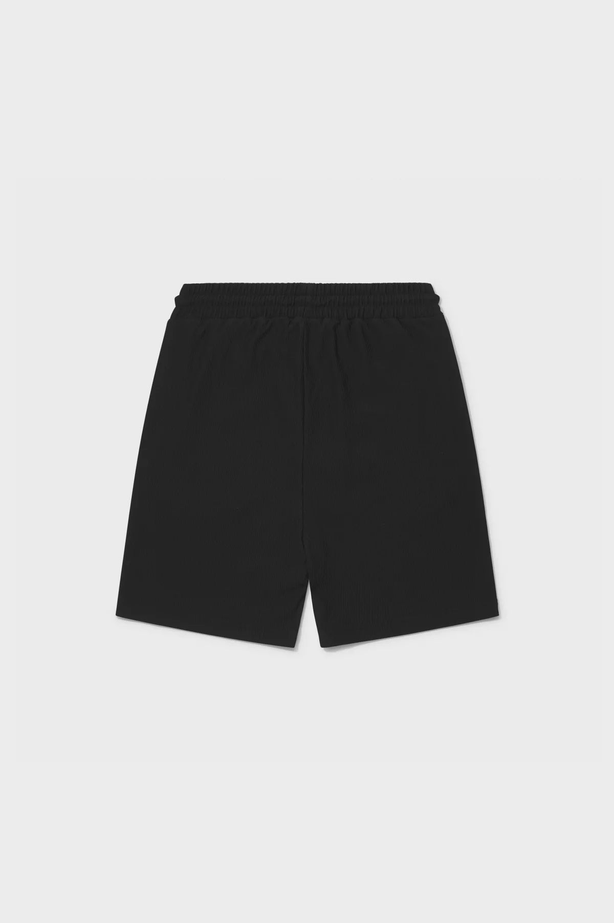 EQUALITÉ RIBBED SHORTS BLACK