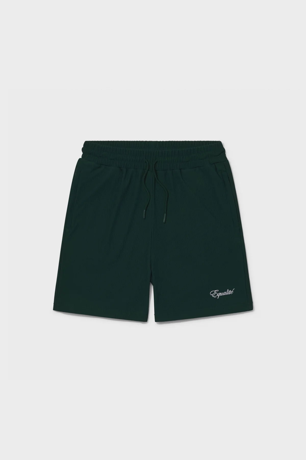EQUALITÉ RIBBED SHORTS GREEN