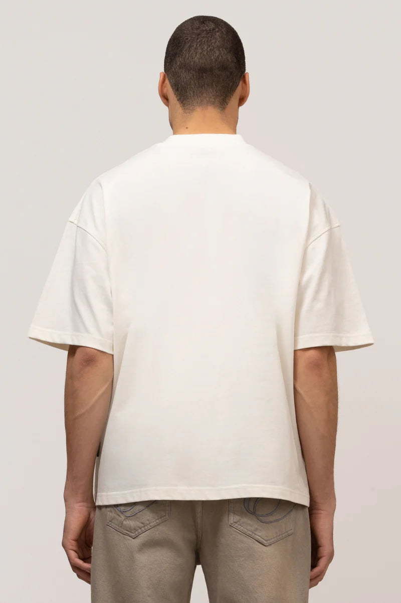 EAGLE BOXY TEE OFF-WHITE
