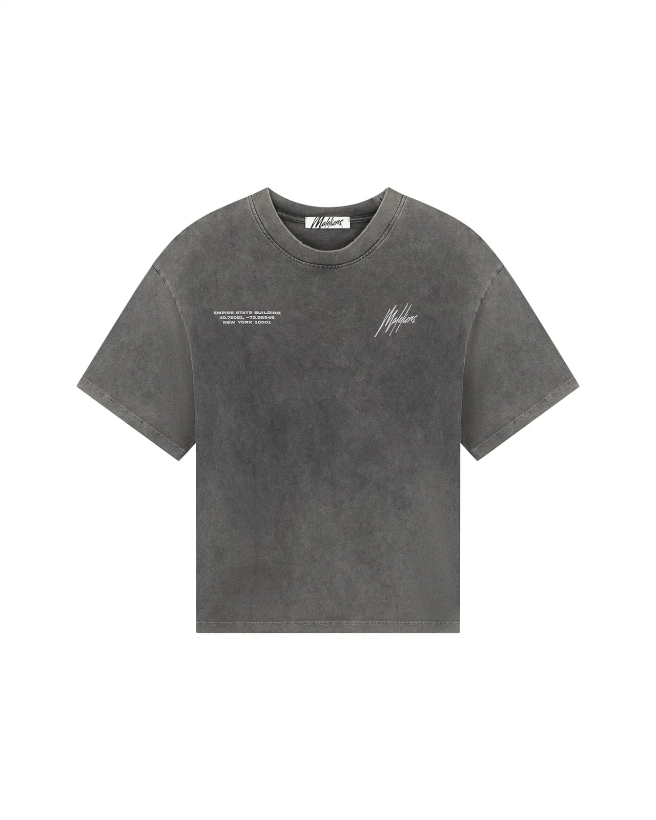 Manhattan T-Shirt Dames Grijs