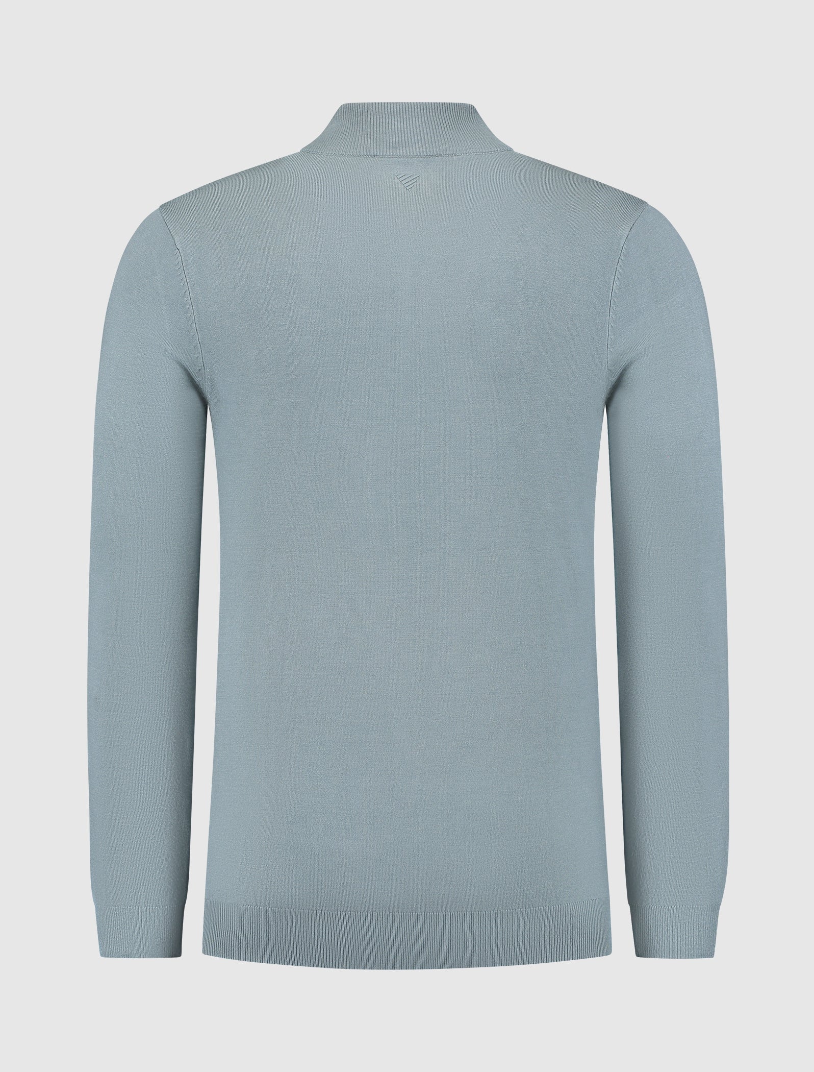 ESSENTIAL KNITWEAR HALFZIP SWEATER BLUE