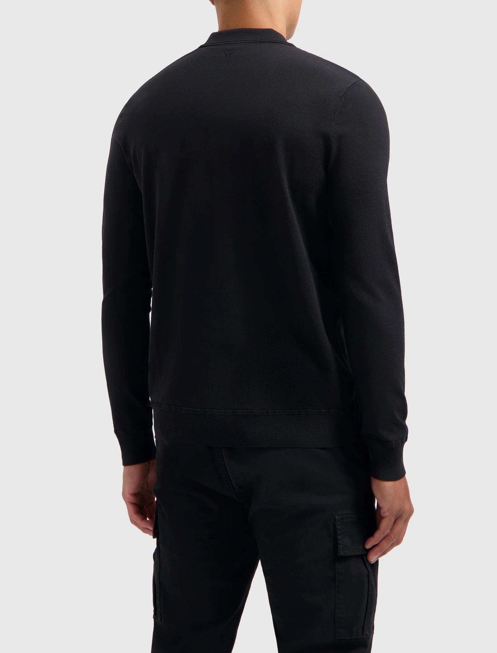 HALFZIP POLO KNITWEAR BLACK