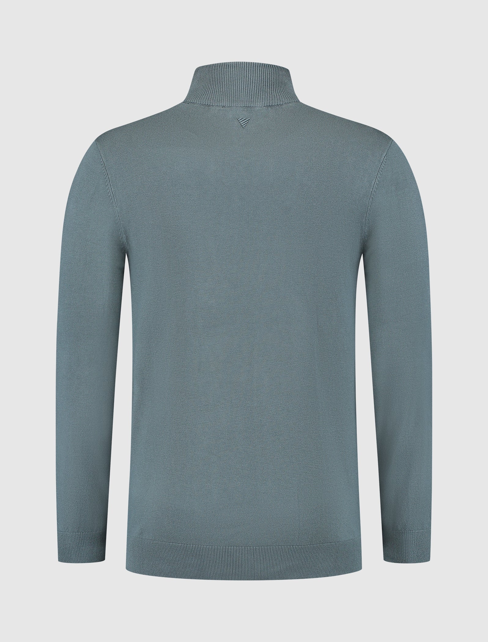 ESSENTIAL KNITWEAR MOCKNECK SWEATER BLUE