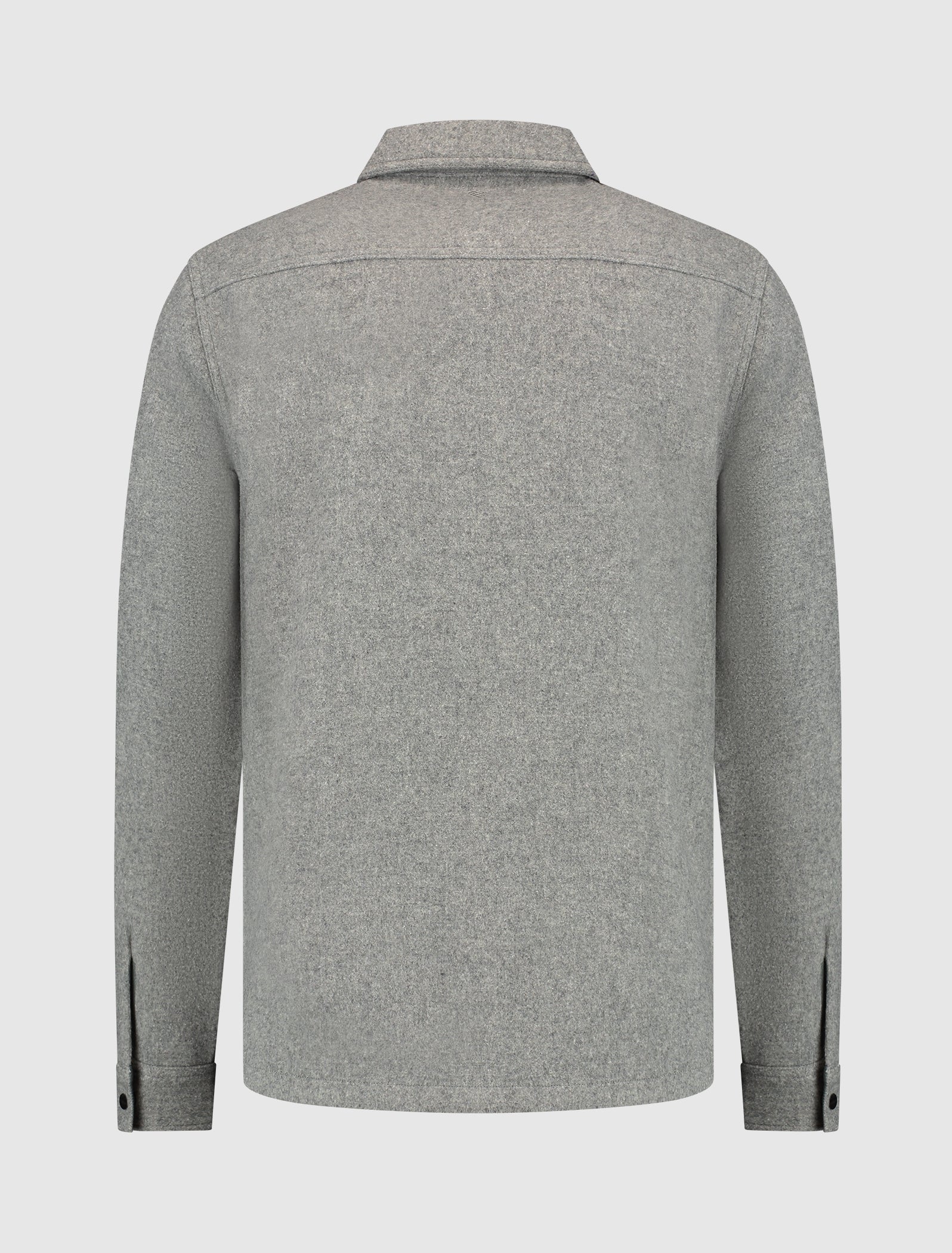 FLANNEL OVERSHIRT GREY