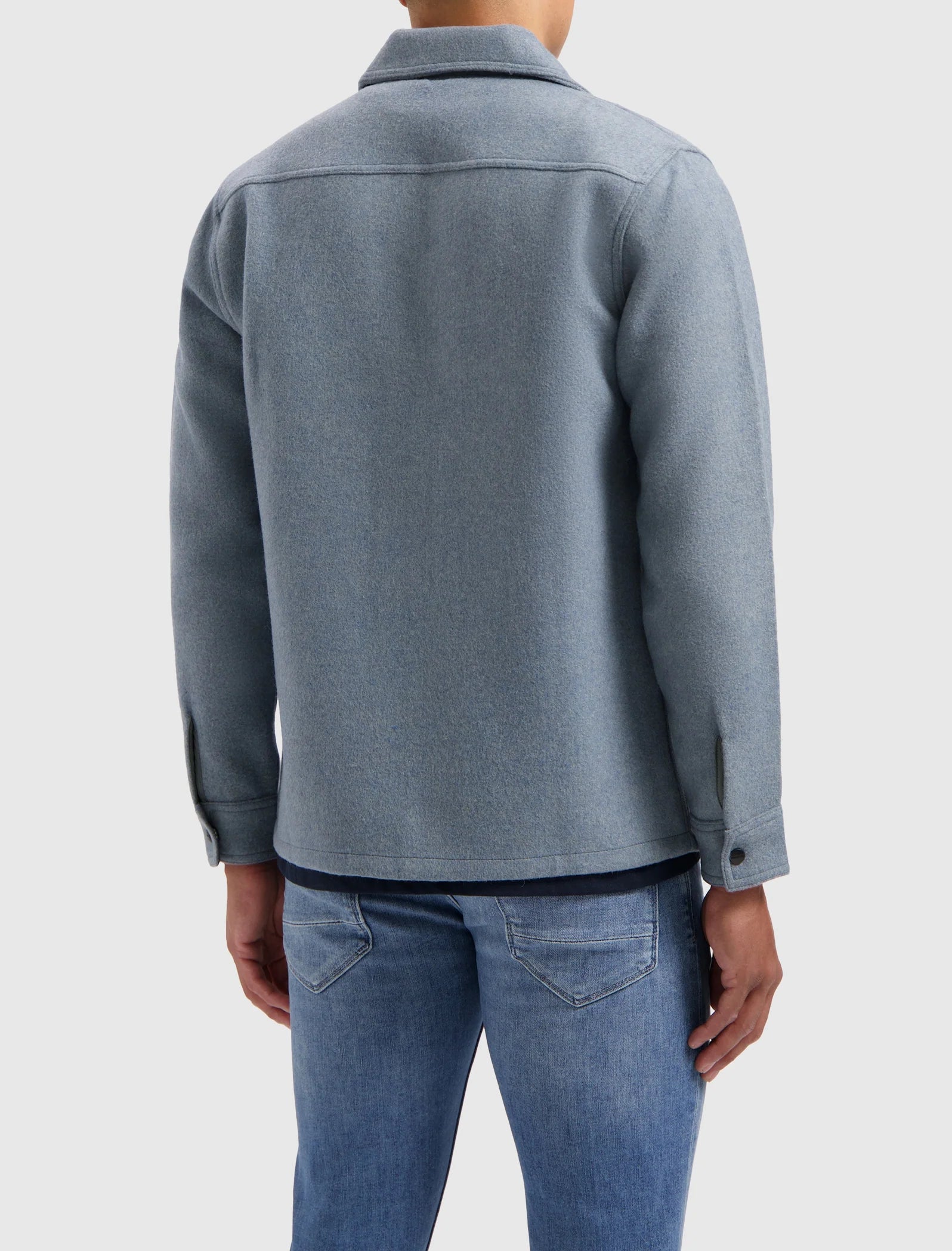 FLANNEL OVERSHIRT BLUE