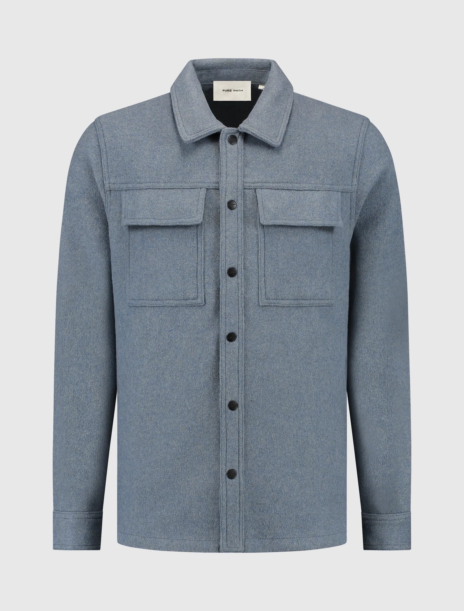 FLANNEL OVERSHIRT BLUE