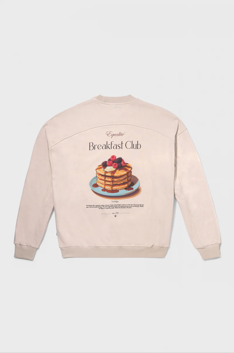 THE BREAKFAST OVERSIZED SWEATER OFF-WHITE