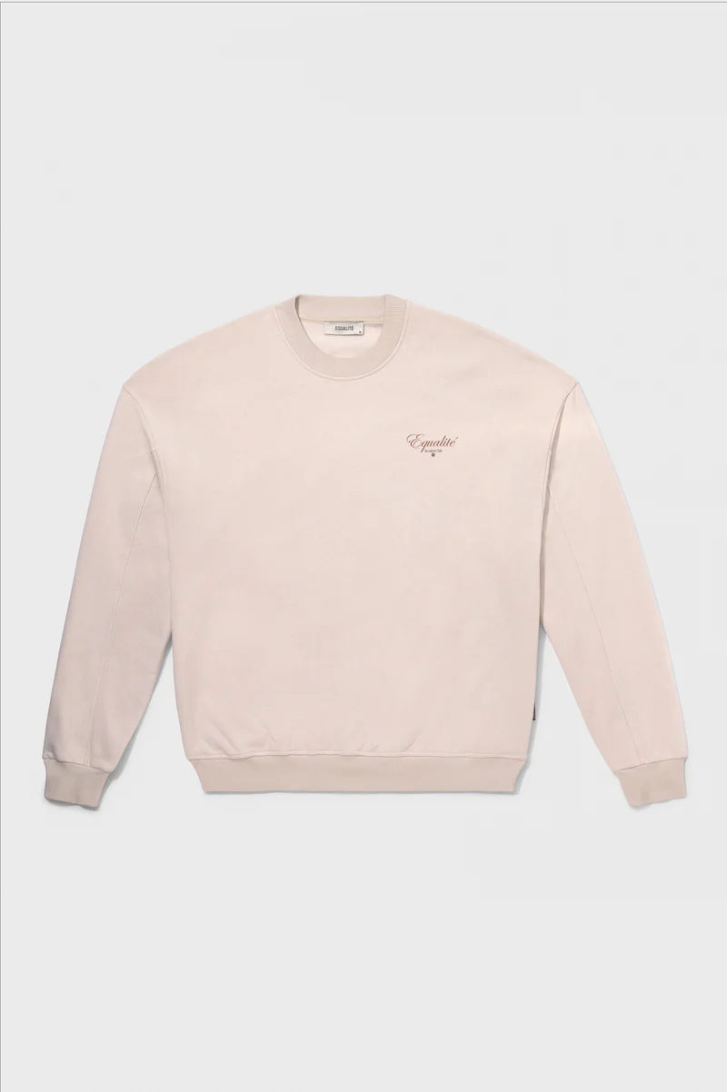 THE BREAKFAST OVERSIZED SWEATER OFF-WHITE