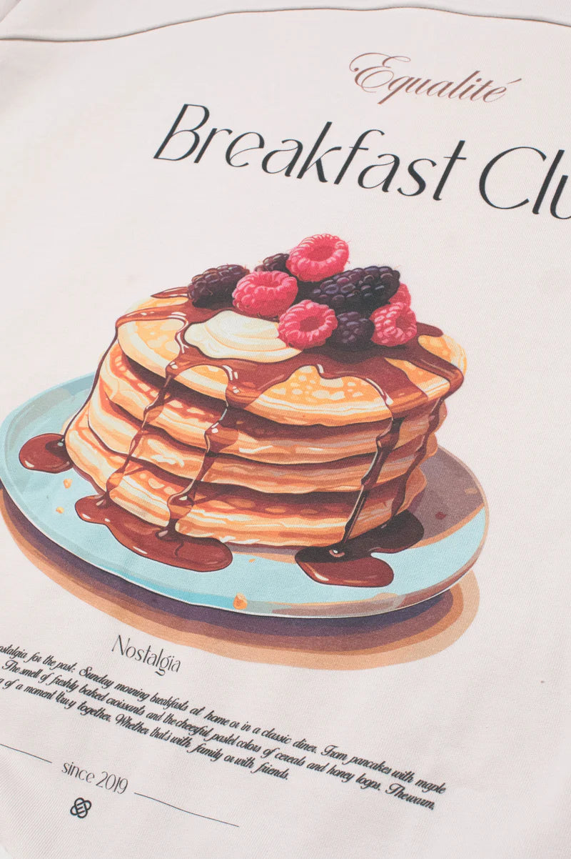 THE BREAKFAST OVERSIZED SWEATER OFF-WHITE