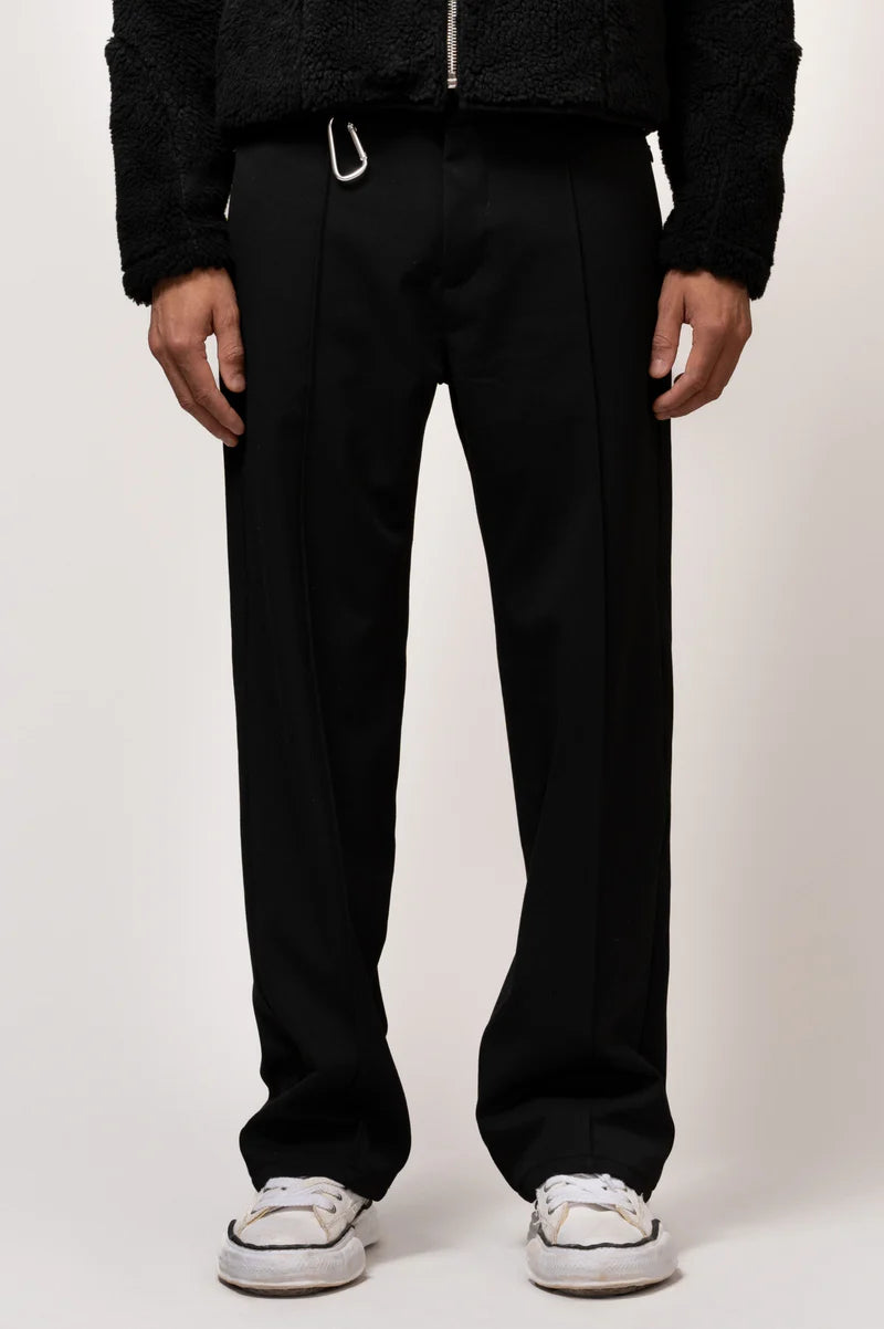 REGELMÄSSIGE MASSGESCHNEIDERTE HOSE SCHWARZ