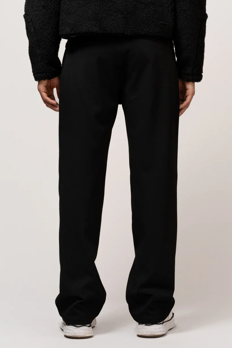 REGELMÄSSIGE MASSGESCHNEIDERTE HOSE SCHWARZ