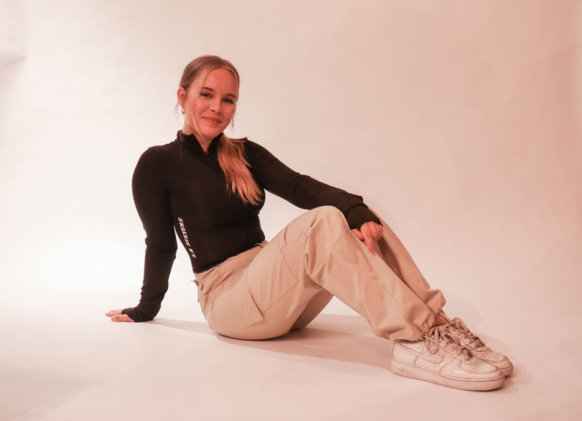 PARACHUTE PANTS - beige