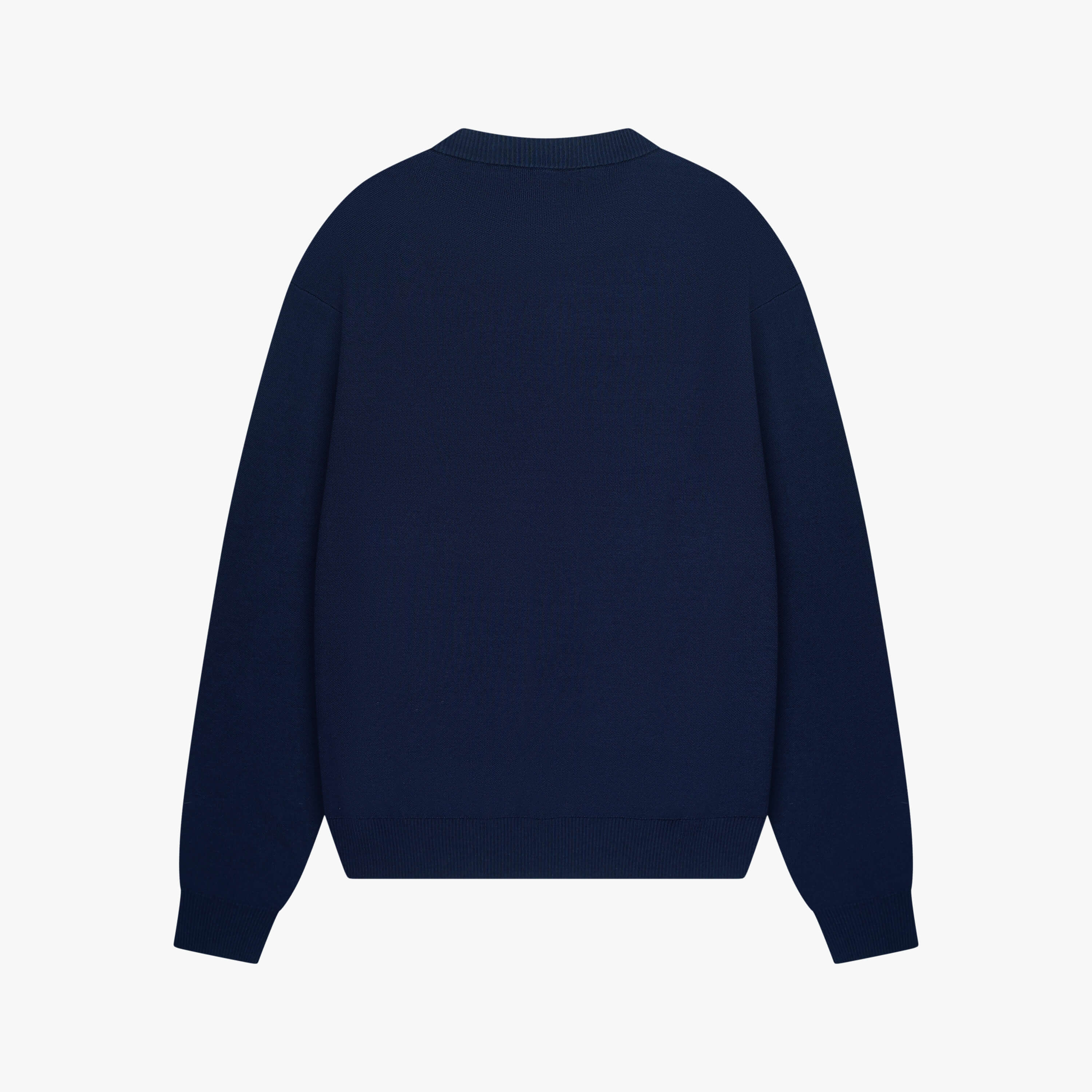 MONDRIAN KNITTED SWEATER | NAVY/WHITE