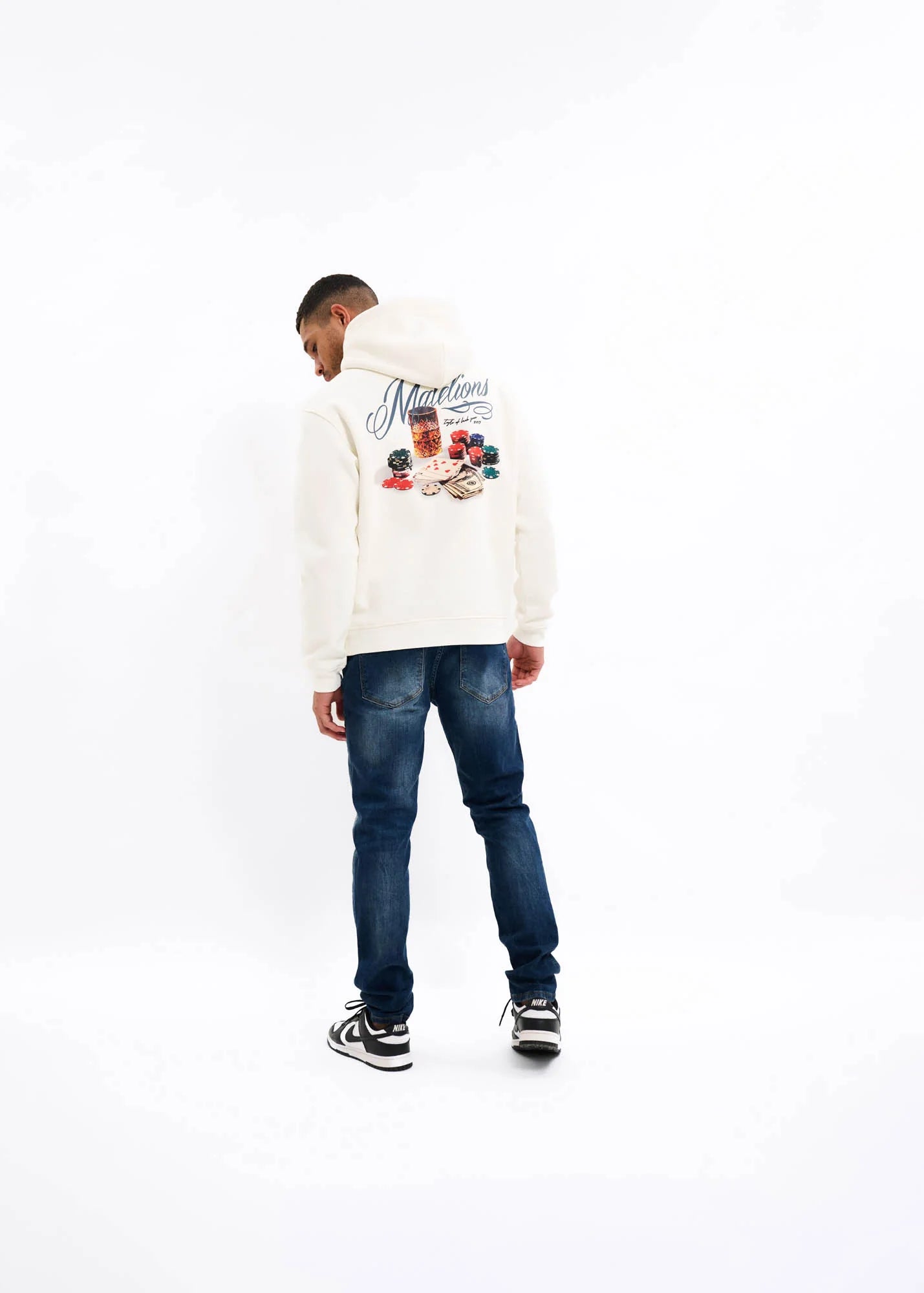 Malelions Men Playing Cards Hoodie | Off-White