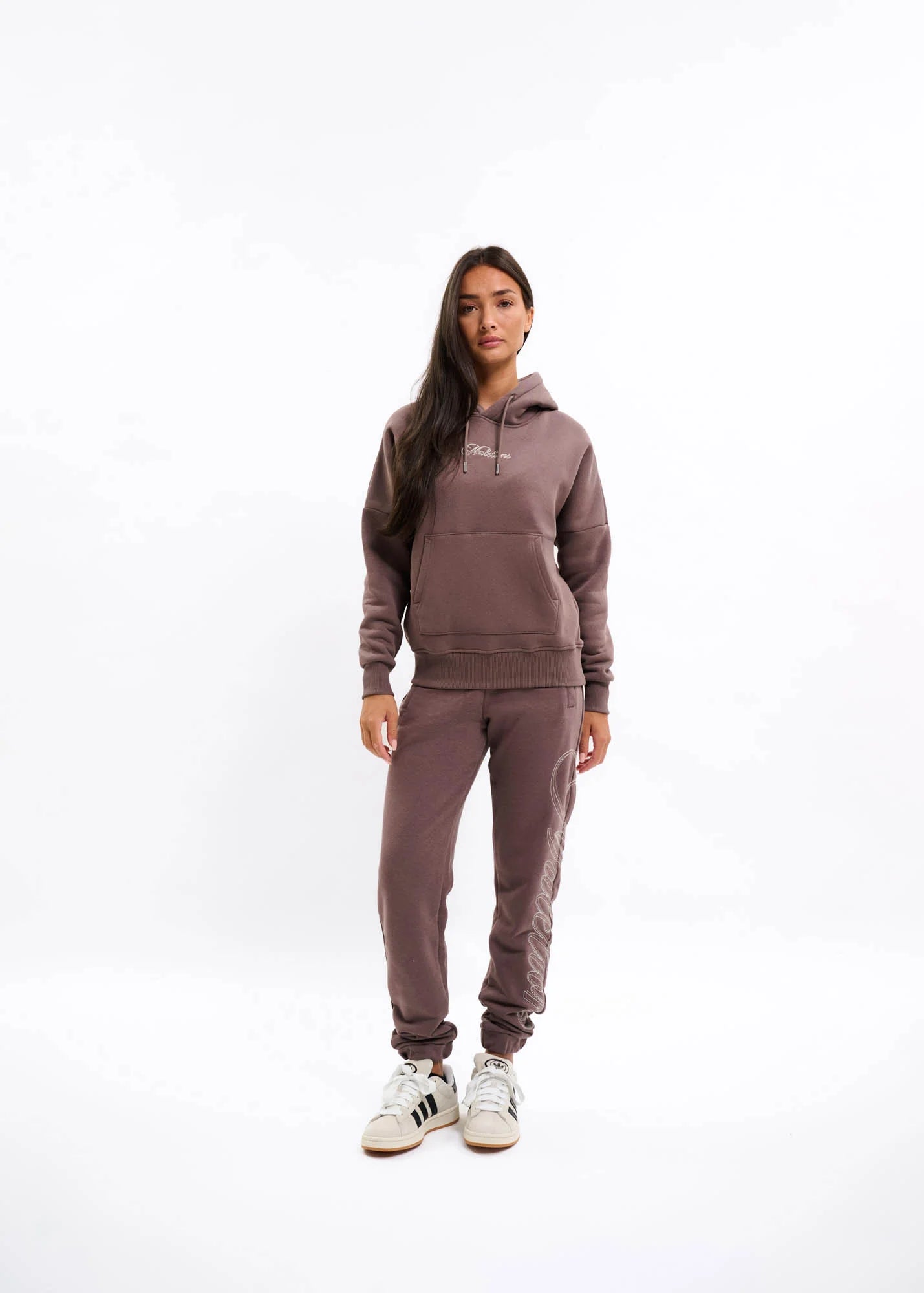 Malelions Women Kylie Hoodie | Stone Brown