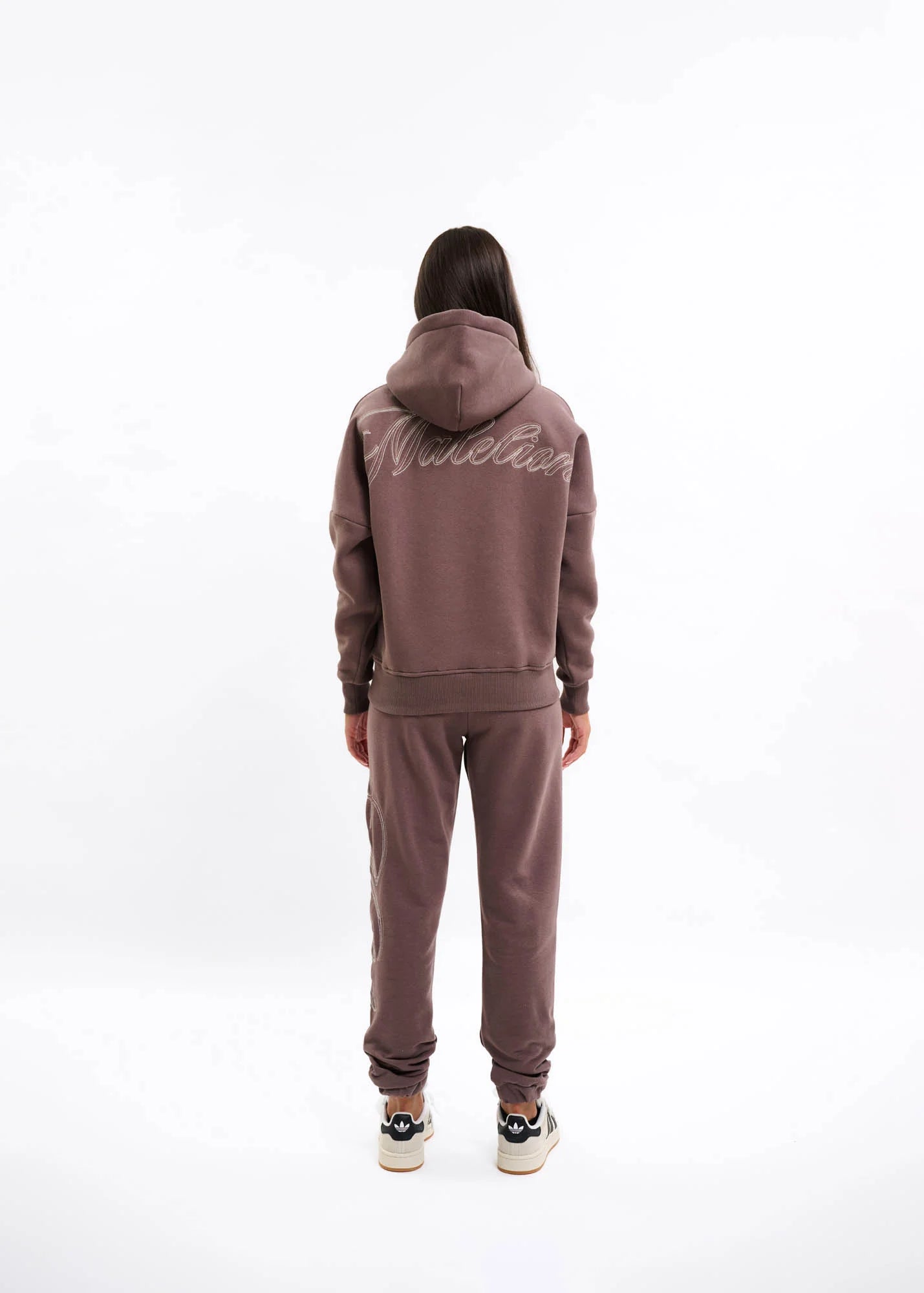 Malelions Women Kylie Hoodie | Stone Brown