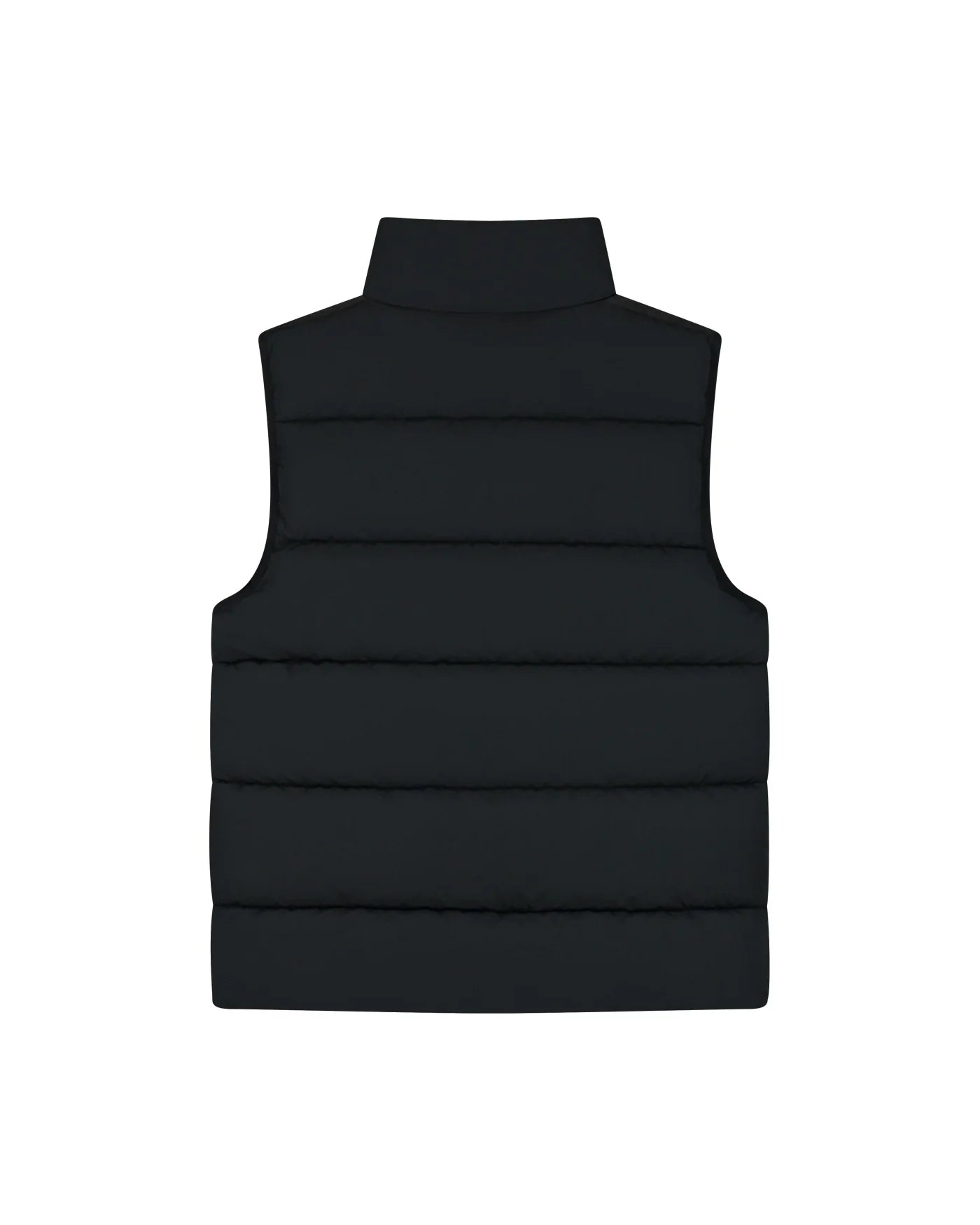Malelions Men Matt Crinkle Padded Vest | Black