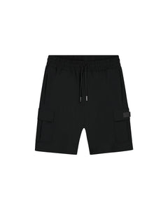 Malelions - Men Capri Cargo Shorts - Black