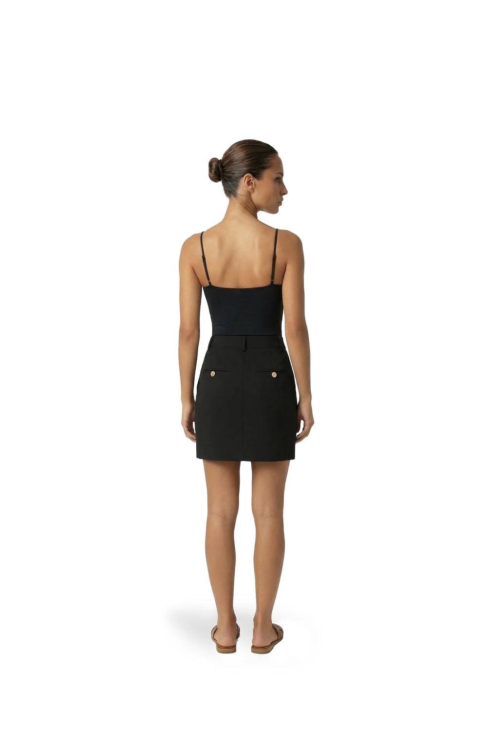 Malelions - Women Charm Skirt - Black - Aansluitende damesrok