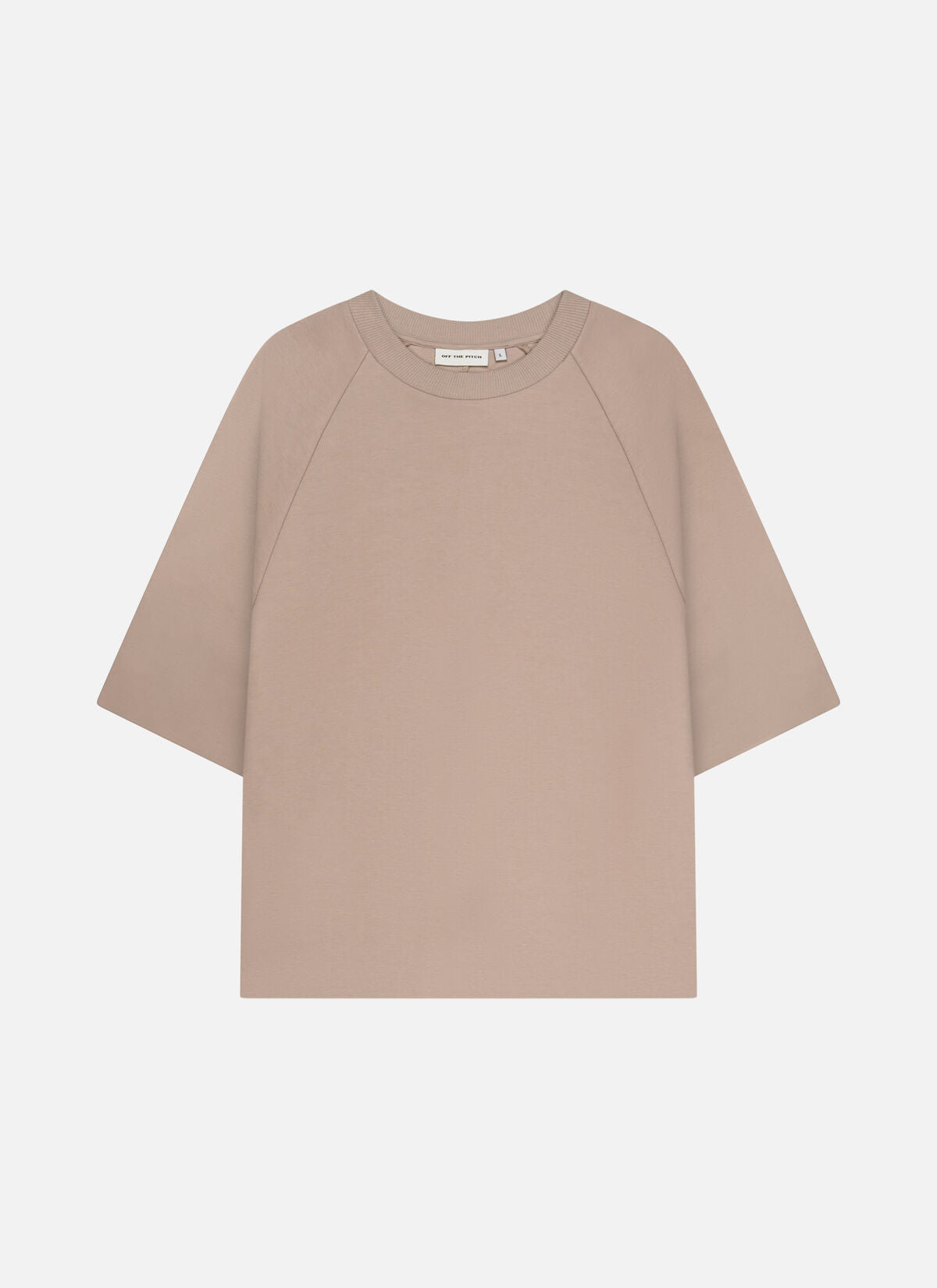 Raw Edge Echo Raglan Tee Sand