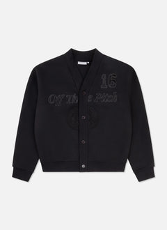 Off The Pitch - Campus Heritage Cardigan - black