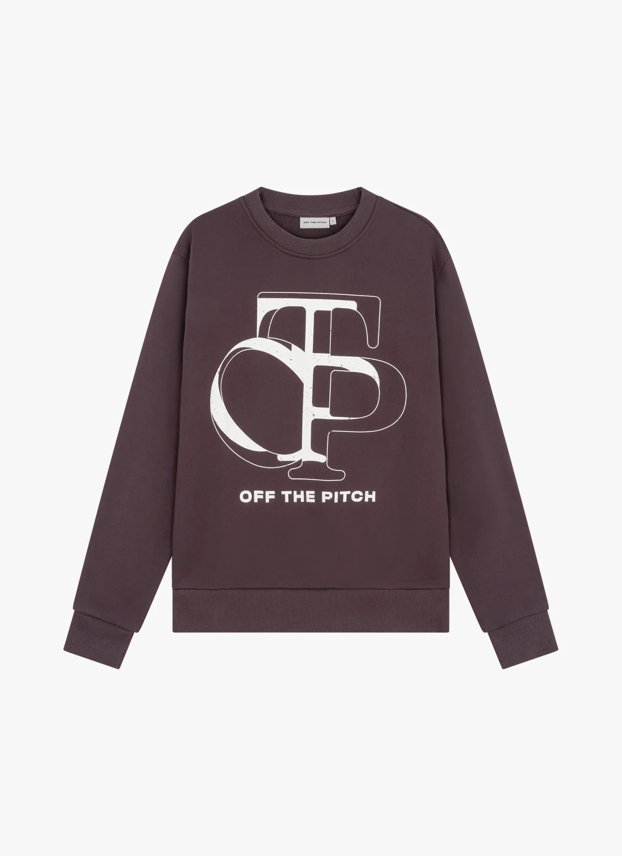 Vas Crewneck Dark Eggplant