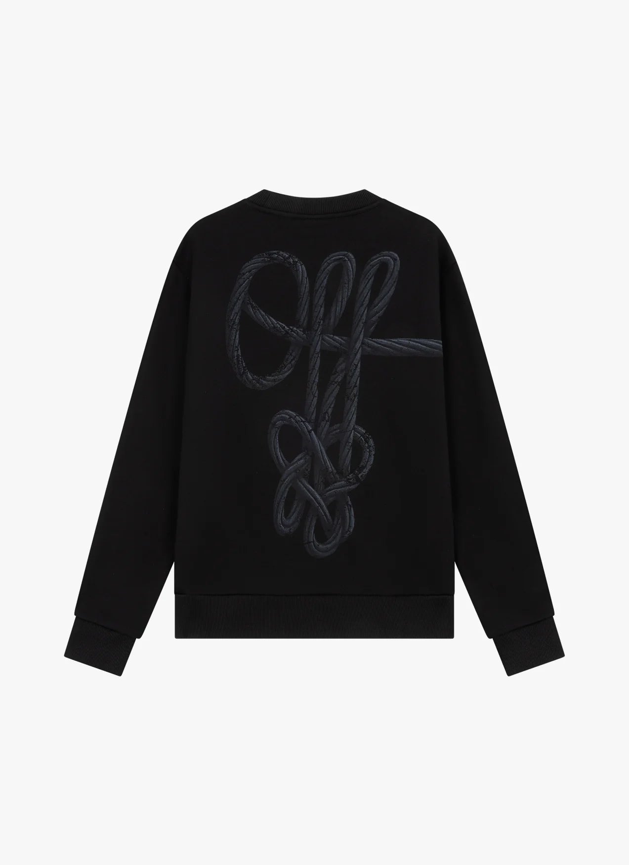 Rope Flow Crewneck black