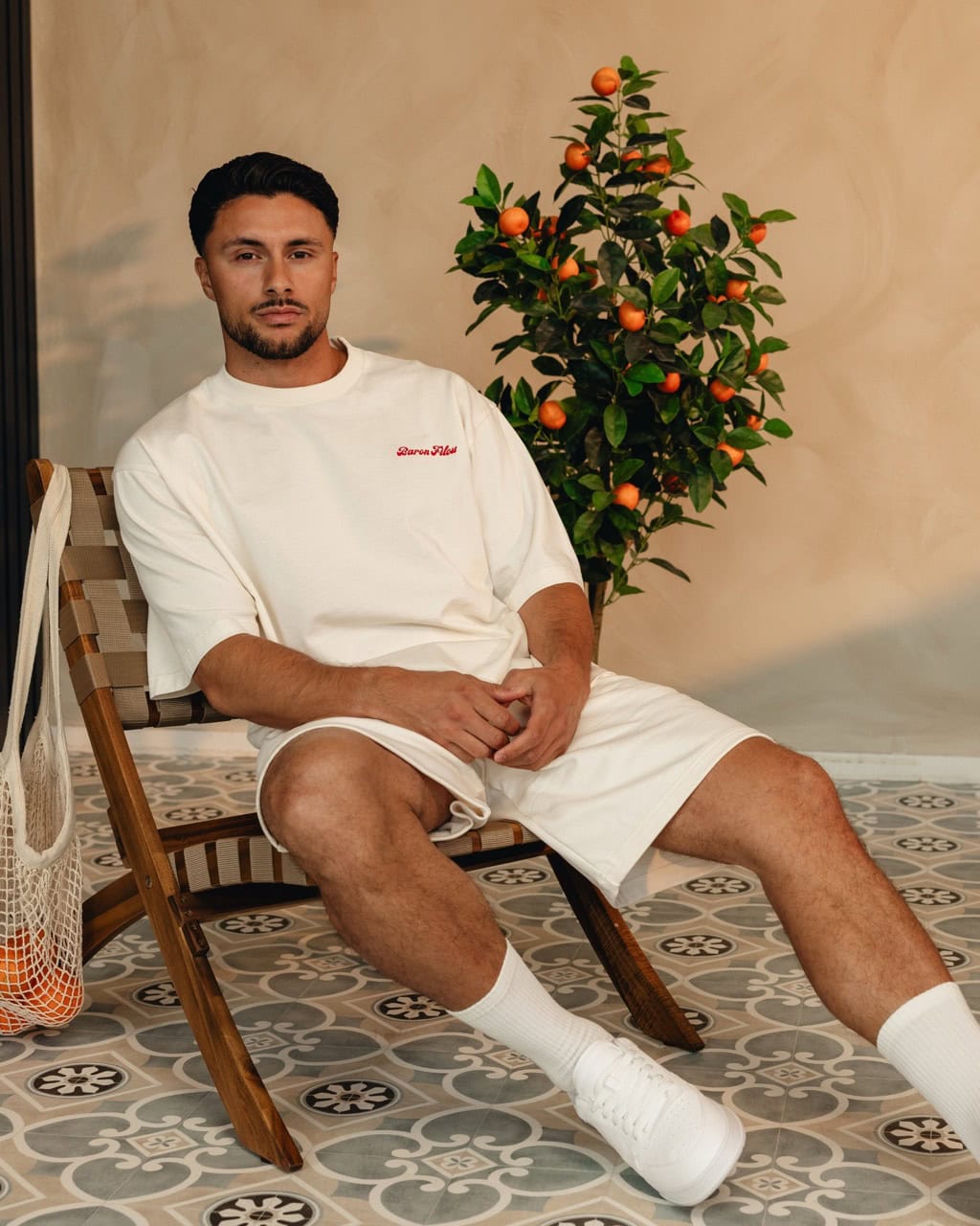 Oversized Backprint T-Shirt LOBSTER GANG