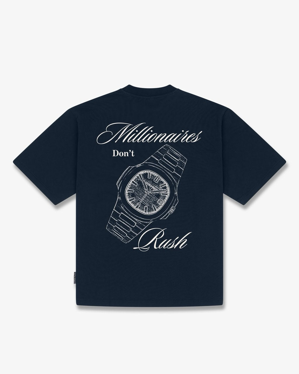 Oversized Backprint T-Shirt NO RUSH