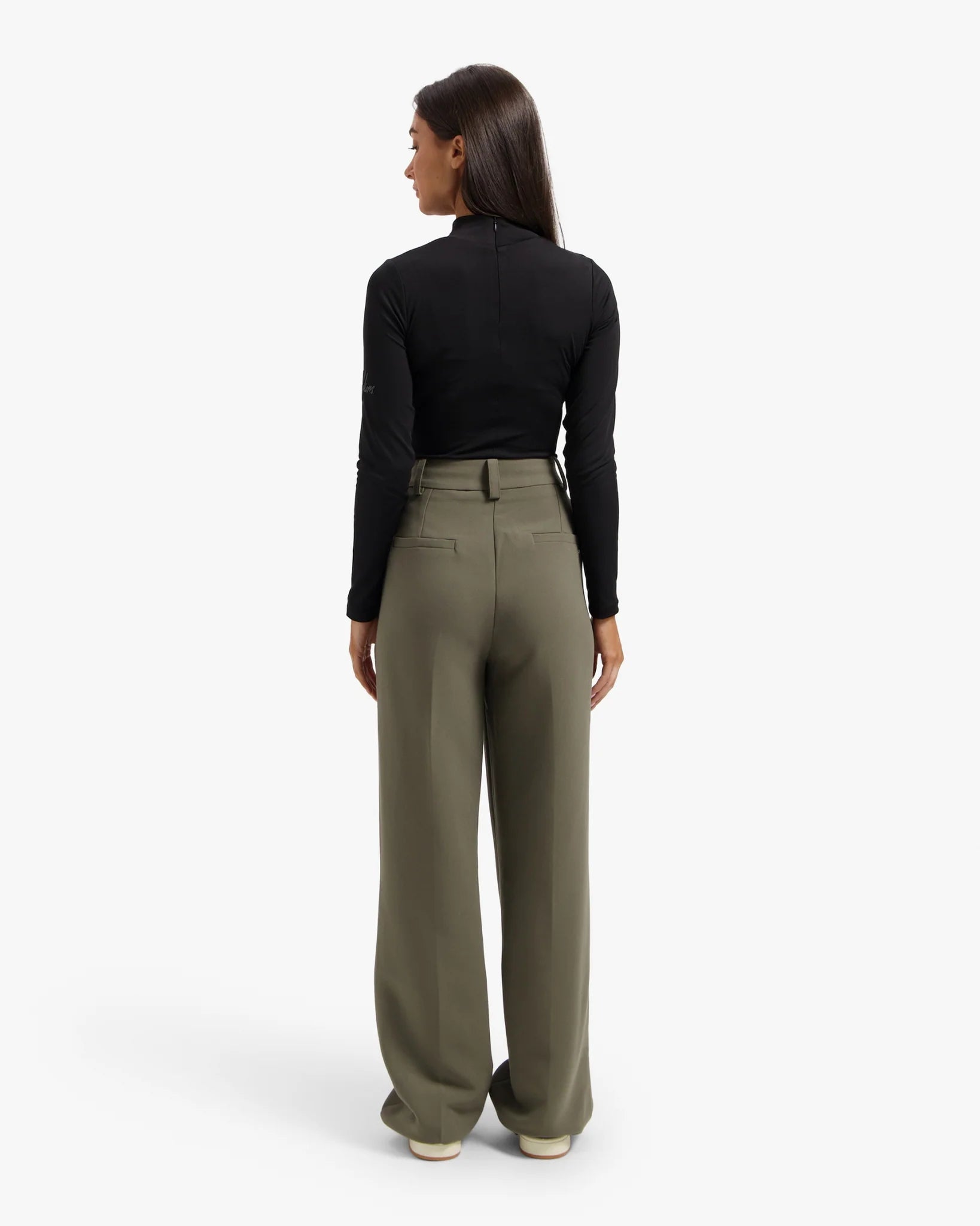 Malelions Women Signature Pantalon | Army Green