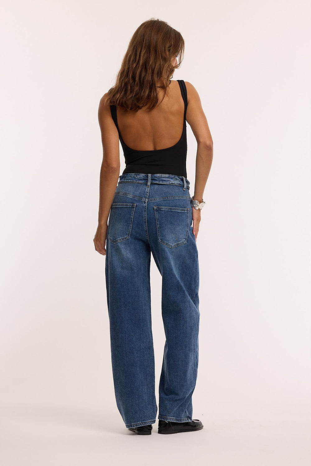 Redial - Balloon Jeans - RD9311-1 - Dames spijkerbroek met ballonmodel