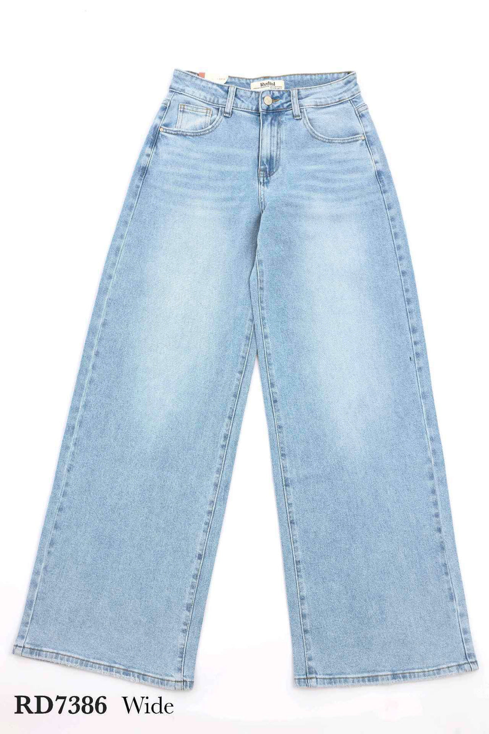 Redial - Wide Jeans - RD7386 - Wijde dames spijkerbroek