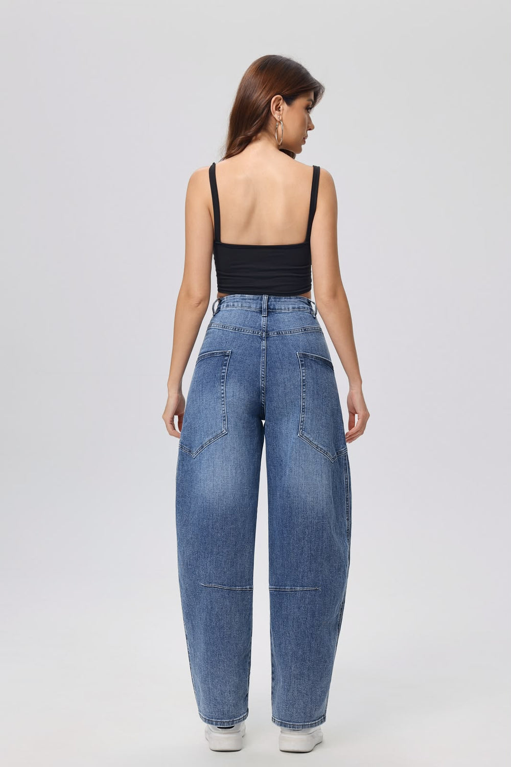 HELLO MISS - Barrel Jeans - H997-5