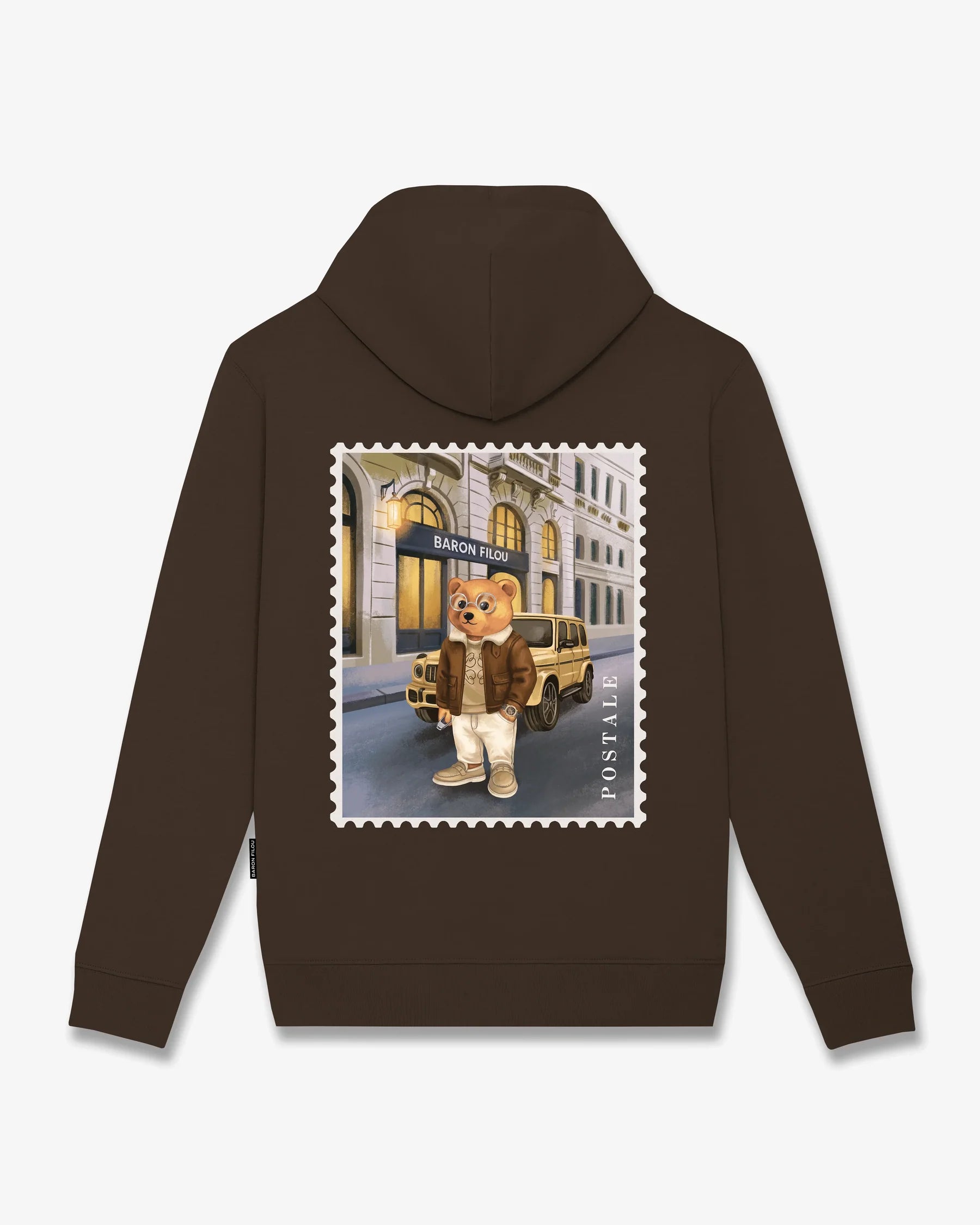 Backprint Poster Hoodie Filou 183 Chalet Owners Club