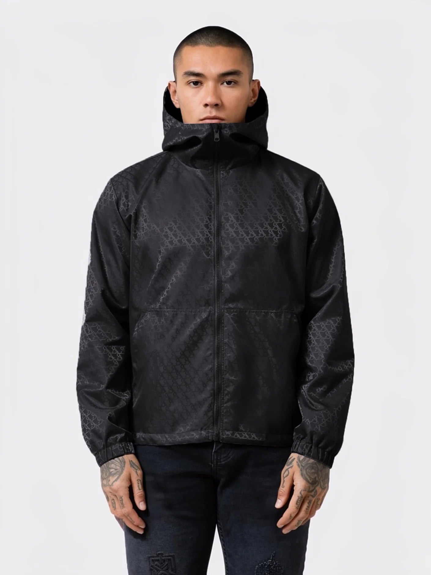 Reverse Windbreaker | Black