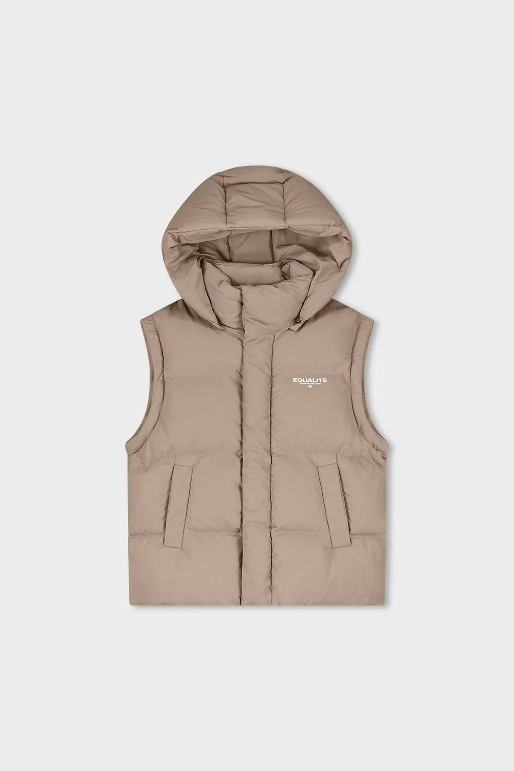 SOCIETÉ 2 IN 1 PUFFER JACKET TAUPE