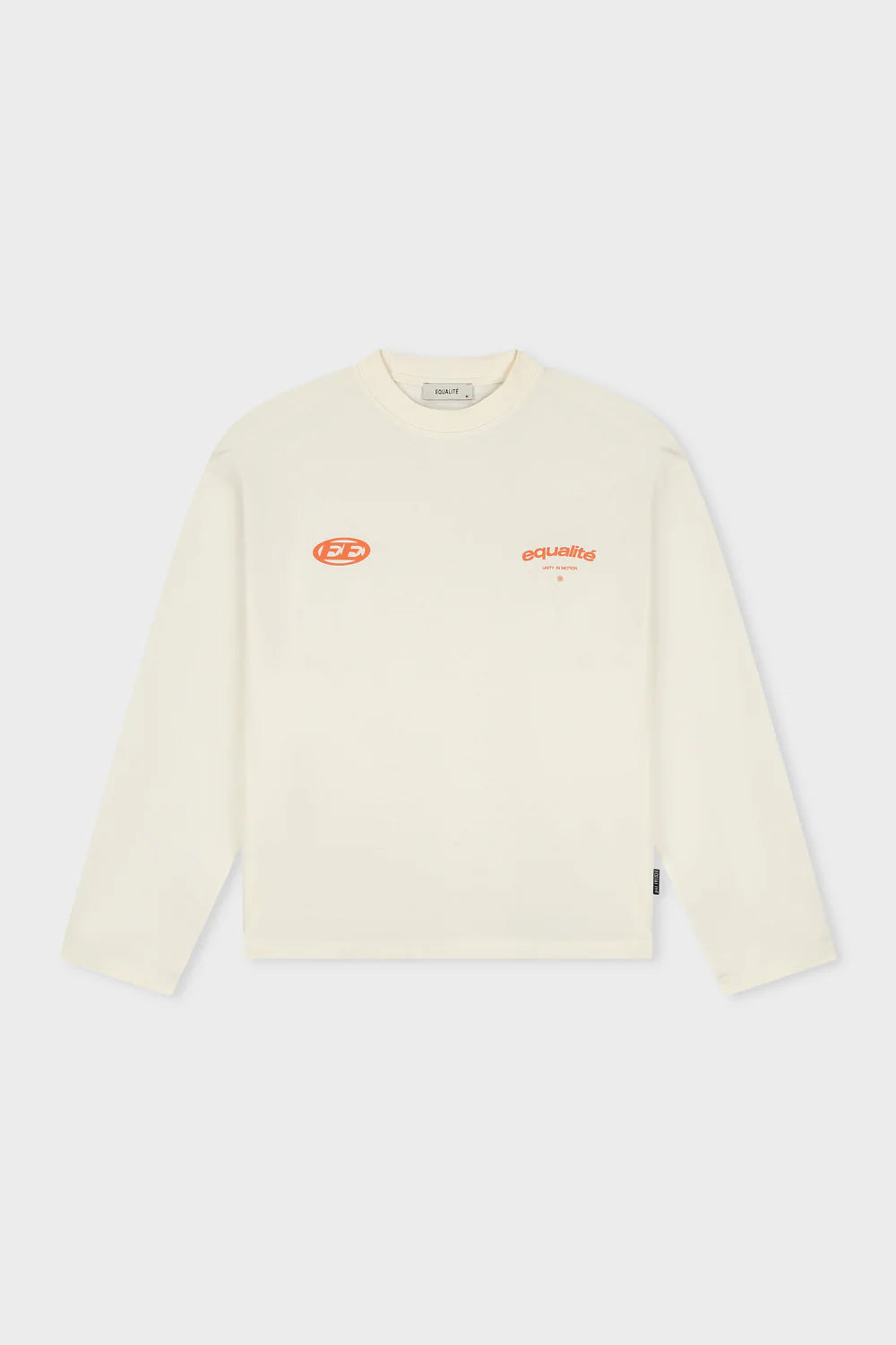 STAY EQUAL LONGSLEEVE TEE OFF-WHITE
