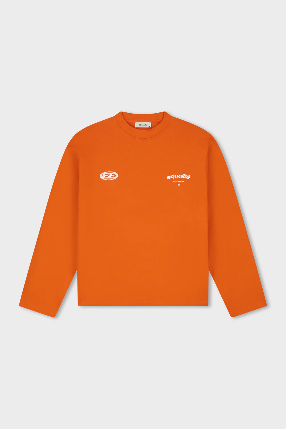 STAY EQUAL LONGSLEEVE TEE ORANGE