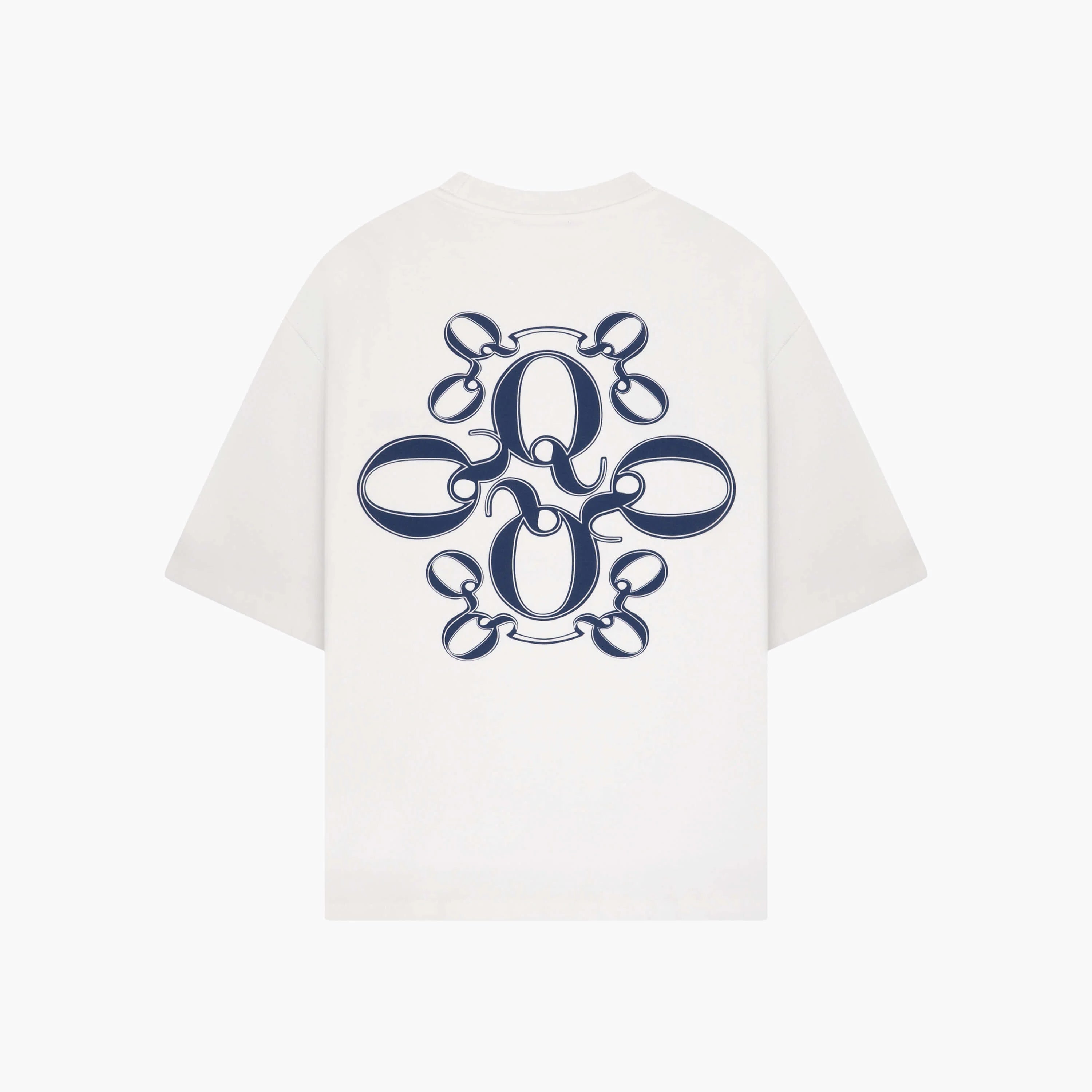 INSIGNIA TEE | WHITE/BLUE