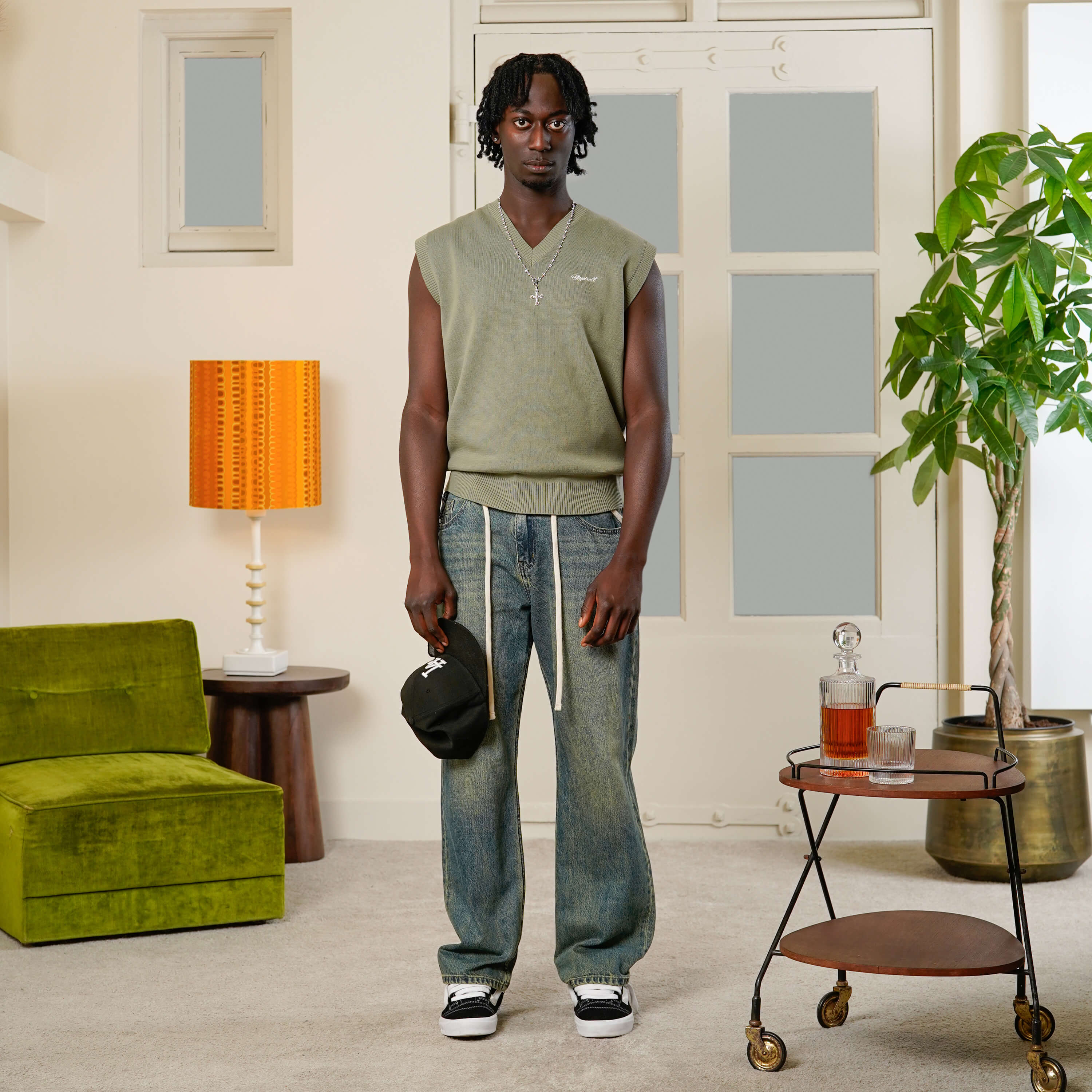 RAY SPENCER | FADED OLIVE/WHITE