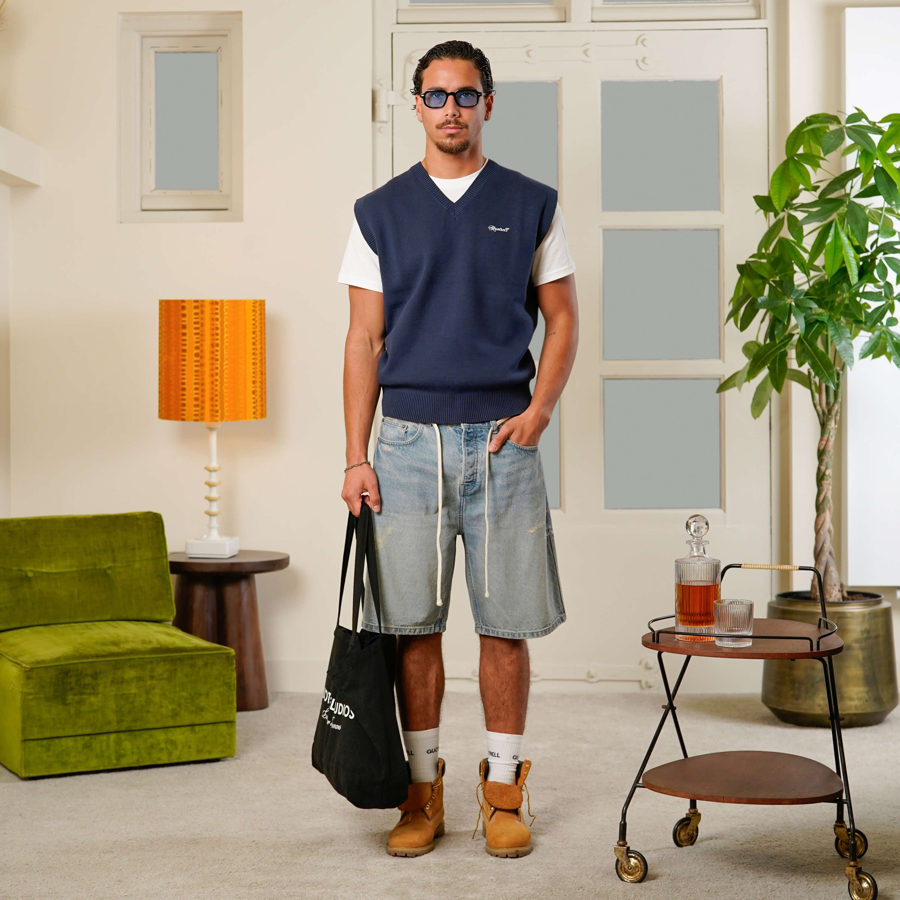 RAY SPENCER | NAVY/WHITE