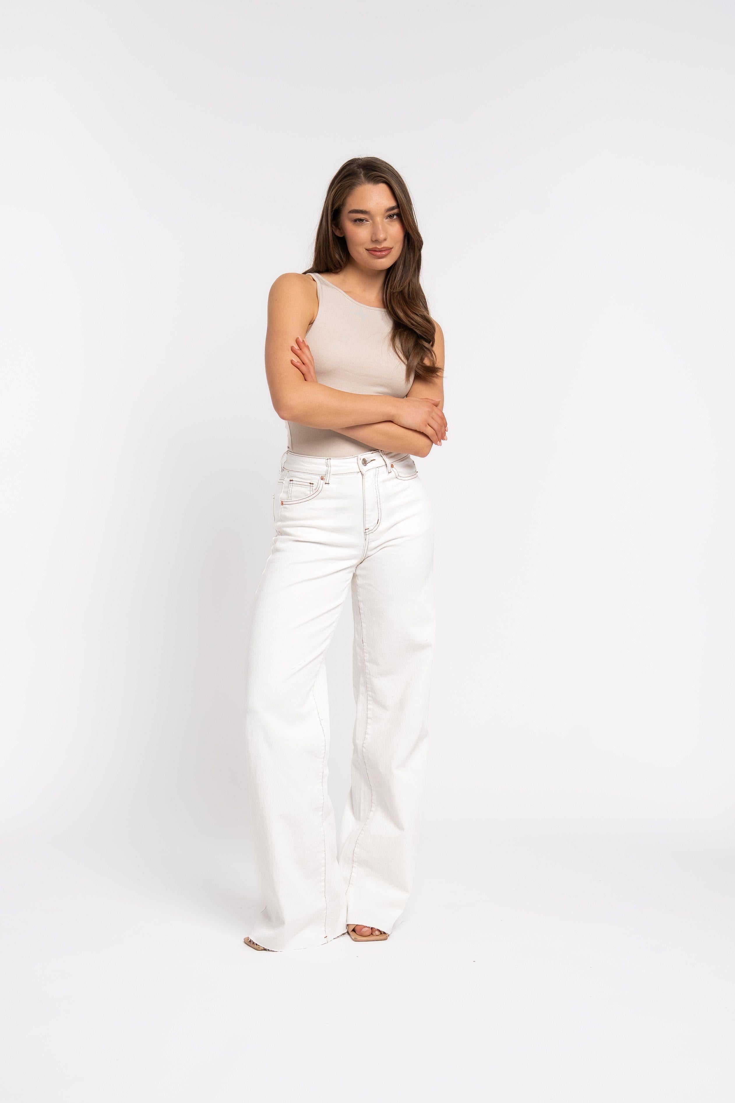 Redial - extra lange wijde pijpen jeans - RD3272-5