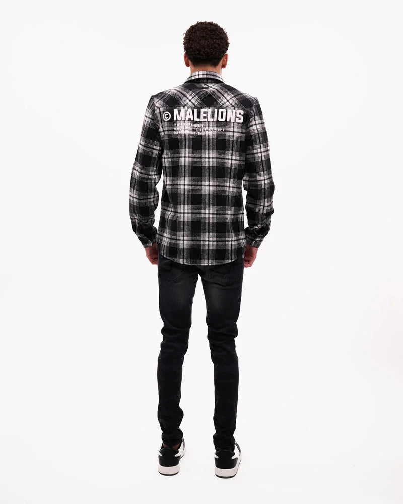 Malelions - Men Workshop Flannel - Geruit herenoverhemd