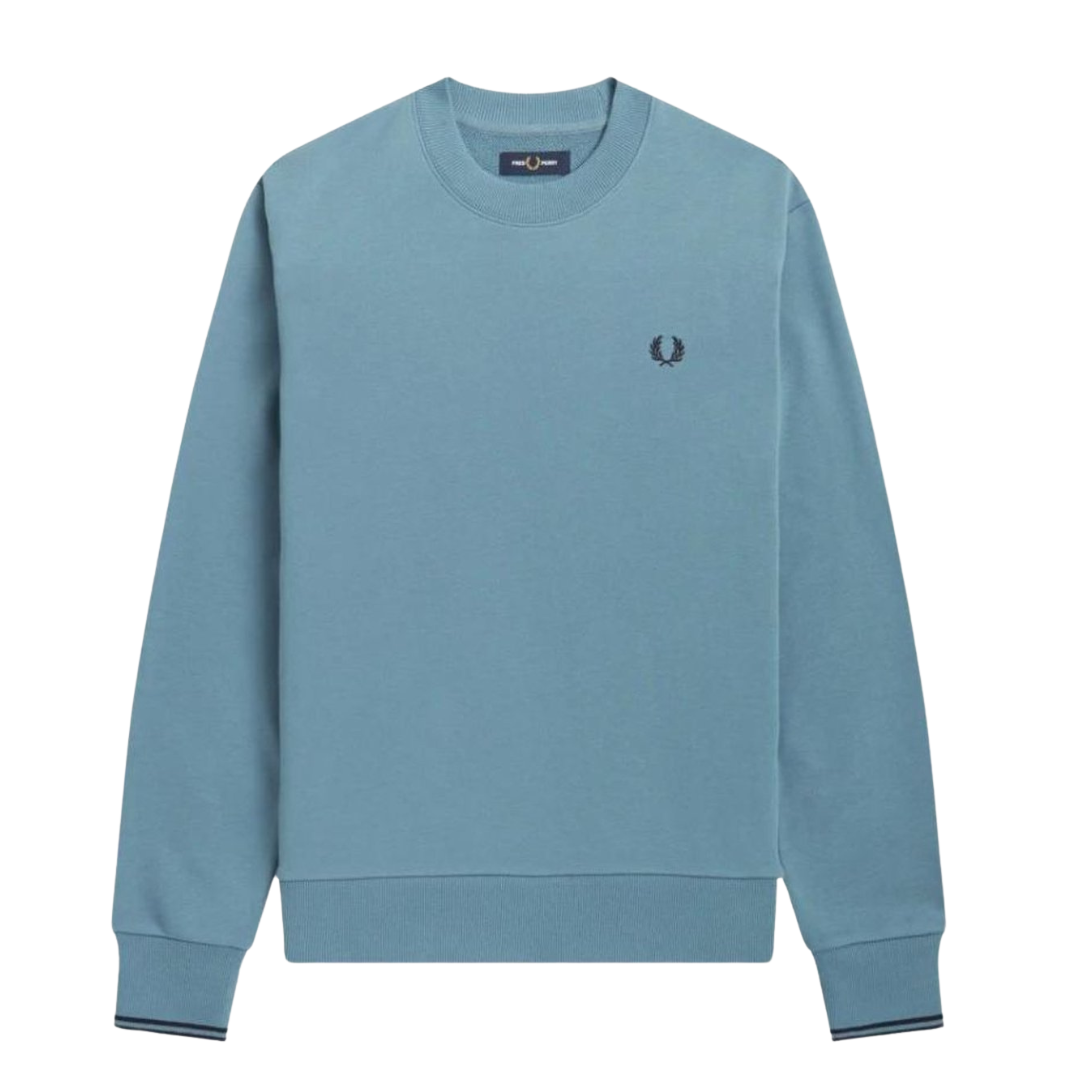 FRED PERRY CREW NECK SWEATSHIRT